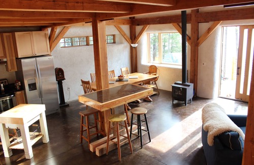 Finley Point Haus | Schönes Fachwerkhaus auf Finley Point mit Seefront.