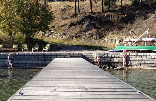 Finley Point Haus | Schönes Fachwerkhaus auf Finley Point mit Seefront.