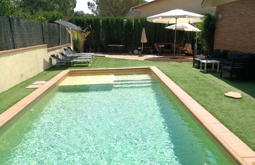 Begues Haus | Begues: Villa - Begues Poolhaus und Strände in der Nähe BARCELONA, Ideal für Familien.