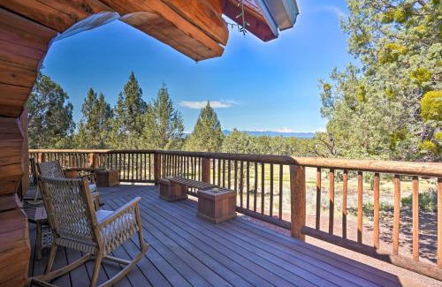 Bend Haus | Bend Log Cabin with Cascade Mountain Views!