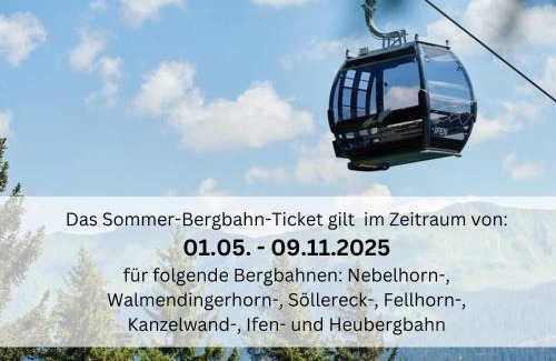 Rappele Wohnung | BERGFEX Falkenberg 304 mit Sommer-Bergbahnticket