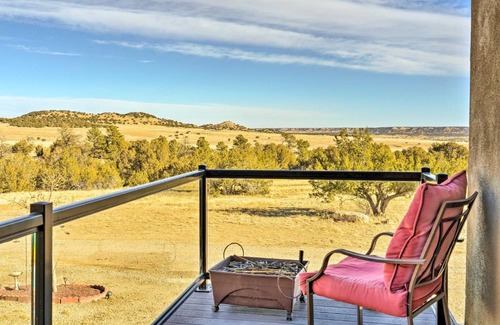 Beulah Haus | Beulah Home with Wraparound Porch and Mtn Views