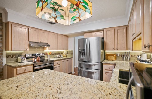 Isle of Palms Haus | Big Wheelchair Accessible Home Close to Beach/Mayo with Zen Den and Fenced Yard