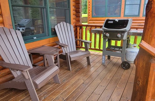 Cheboygan Kabine | MACKINAW CITY - SEE HURON - charmante Blockhütte