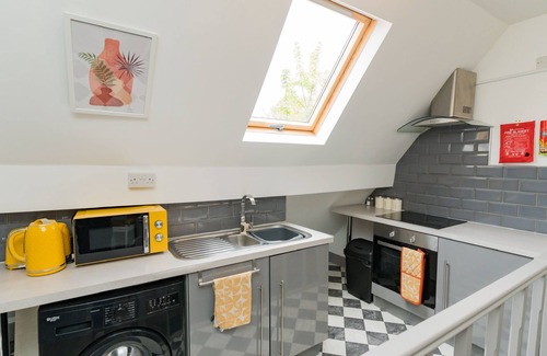 Sheldon Wohnung | Apartment-Eigenes Badezimmer-Stadtblick