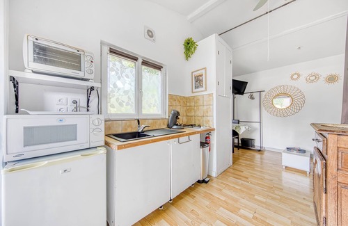 Hourtin Wohnung | Studio 'Bleu Nature - Hourtin, Medoc' mit Privatterrasse, Wi-Fi und Klimaanlage