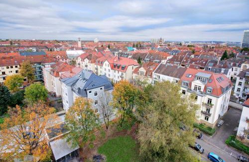 Weststadt Sudlicher Teil Wohnung | Blick über Karlsruhe - Ferienwohnung Panorama