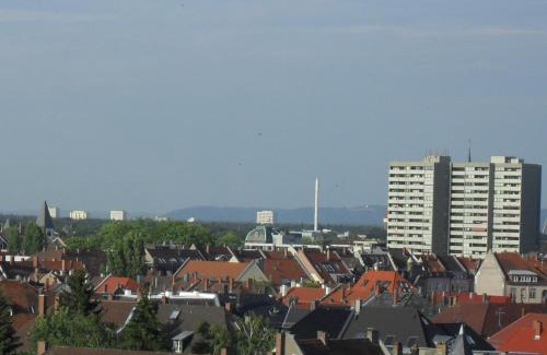 Weststadt Sudlicher Teil Wohnung | Blick über Karlsruhe - Ferienwohnung Panorama