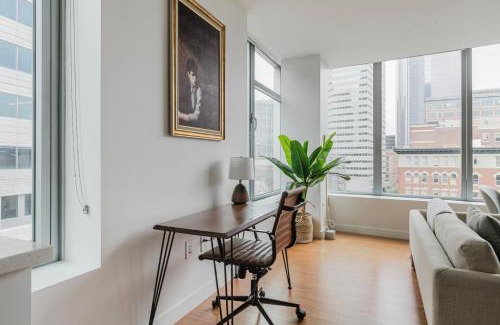 Chinatown Wohnung | Blueground FiDi gym coffee bar security wd BOS-1085