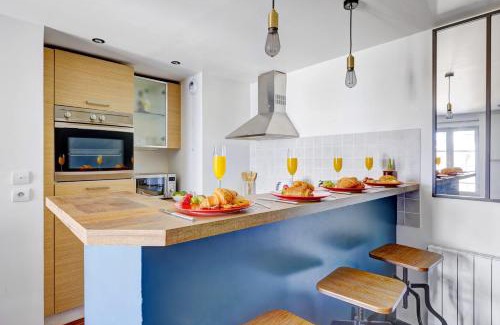 Marais Wohnung | BnBNova - 1BR - Le Marais & Place des Vosges