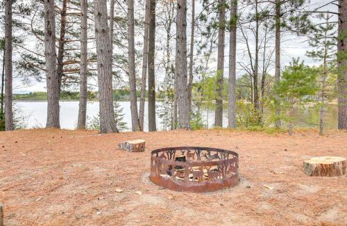 Rhinelander Haus | Boat Dock and Fire Pit Lakefront Monico Home!