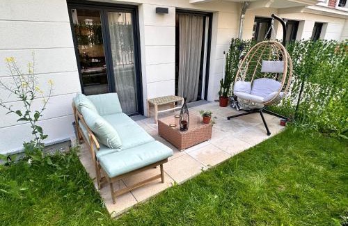 Clamart Wohnung | Boho style apartment - 8 mins from Paris Center - Garden and underground parking