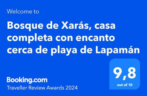 Marin Haus | Bosque de Xarás, casa completa con encanto cerca de playa de Lapamán