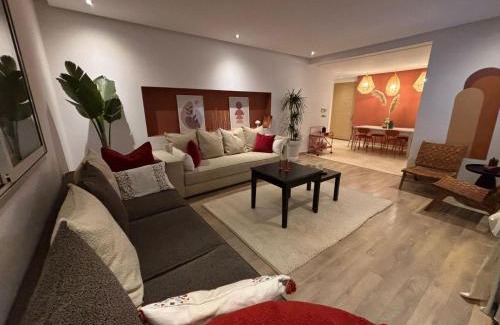 Bouskoura Wohnung | Bouskoura, appart jardin privé