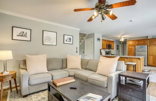 St. Michaels Haus | Brand-New Pool! Waterfront Bozman Village Home