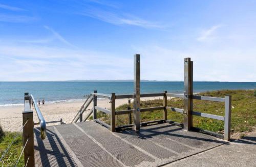 Woorim Haus | Bribie Beach House with Pool - Walk to Surf & Shops