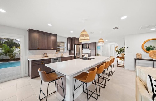 Venetian Way Haus | Bright and Beachy Pool Home