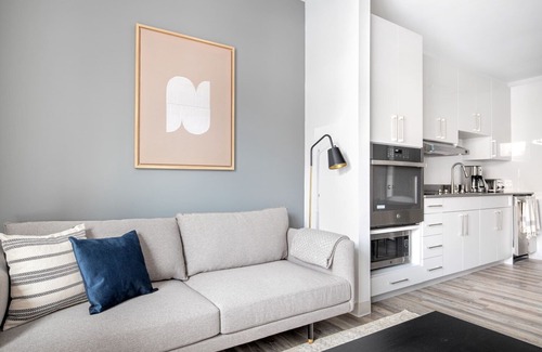 St. Elizabeth's Wohnung | Bright Brighton 1BR w/ W/D, Doorman, near T + Shopping, by Blueground