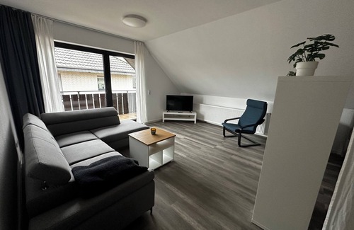 Mastholte Wohnung | Helle, ruhige und großzügige Ferienwohnung. Hunde willkommen!