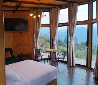 Macheta Skihütte | Cabaña al aire libre en Macheta Cundinamarca - Tiny House - Glamping Caelum