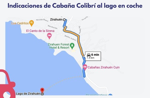 Zirahuen Kabine | Cabaña Colibrí surrounded in Nature w Lake View