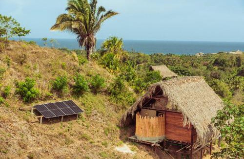 Los Naranjos Haus | Cabaña Colibri Cielva Tayrona Vista al Mar con Aire Acondicionado Tax Free