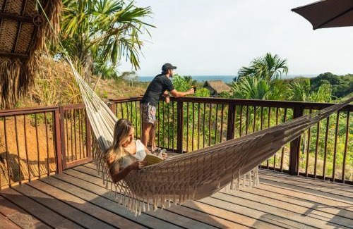 Los Naranjos Haus | Cabaña Colibri Cielva Tayrona Vista al Mar con Aire Acondicionado Tax Free