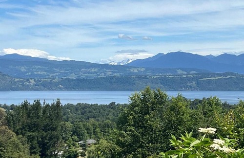 Lican Ray Haus | Cabaña Licanray, vista volcán Villarrica y lago Calafquén