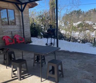 Casa de Lata Skihütte | Cabaña Recinto Valle Las Trancas