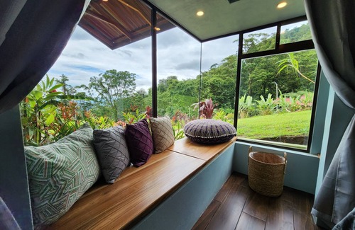 Penas Blancas Kabine | Cabañas Caeli Rainforest Glass Cabin La Perezosa La Fortuna