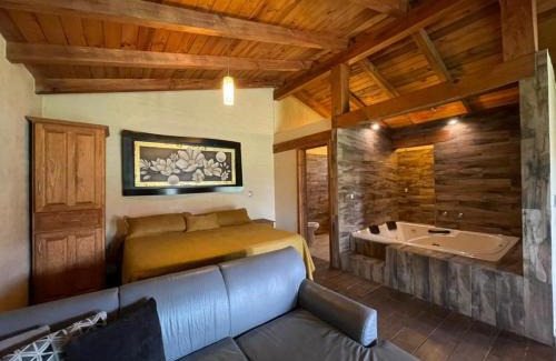 Mazamitla Skihütte | cabañas Mazzatl jacuzzy