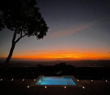 Maria da Fe Skihütte | Cabana com piscina e vista de tirar o fôlego!