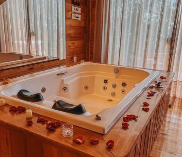 Nova Petropolis Wohnung | Cabana Rústica com vista para as Montanhas