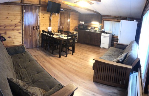 Mayfield Kabine | Kabine 6 am Fife Lake - Sonderpreise für Fußball