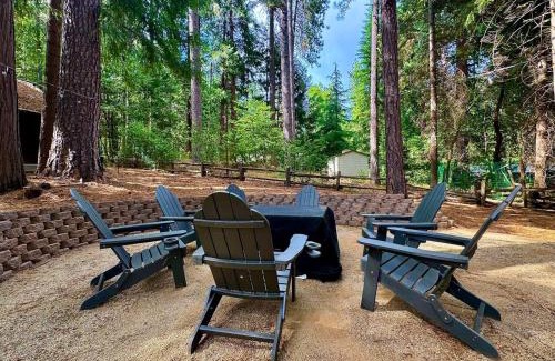 Pollock Pines Haus | Cabin in the Trees-Game Room