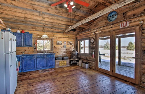 Nekoosa Kabine | Cabin on Private Island < 6 Mi to Sand Valley Golf