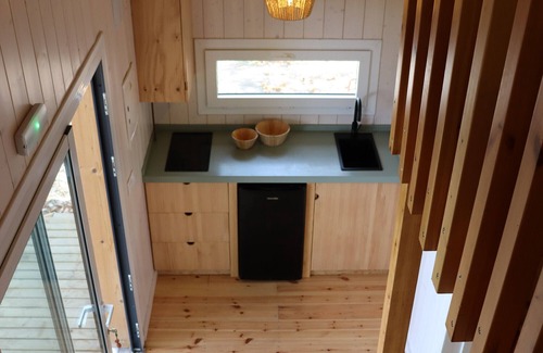 Jubrique Kabine | Hütte 'Oropéndola' mit Bergblick, Gemeinschaftspool und privater Terrasse