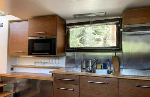 Quartier de la Muette Wohnung | Cabine sur Péniche à Bagatelle