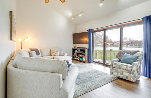 Cadillac Haus | Cadillac Vacation Rental with Dock on Lake Mitchell!