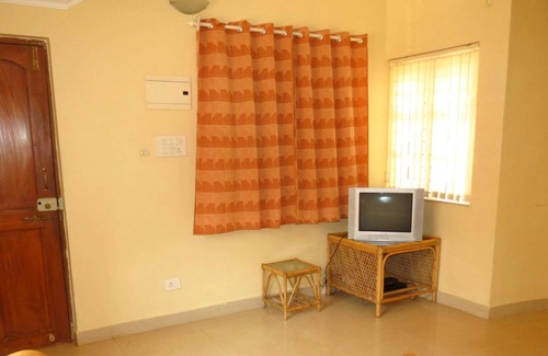 Saunta Vaddo Wohnung | Calangute, Goa, Kyle Gardens, Erdgeschoss Apt in schöner Anlage