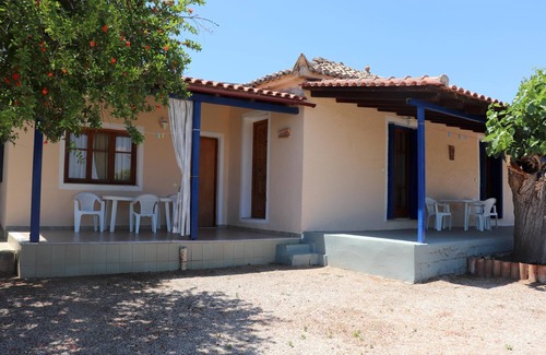 Pylos-Nestoras Haus | Ruhe und Idylle nahe zum Strand - Ferienhaus mit schönem Meerblick | Messenien,
