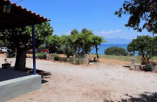 Pylos-Nestoras Haus | Ruhe und Idylle nahe zum Strand - Ferienhaus mit schönem Meerblick | Messenien,
