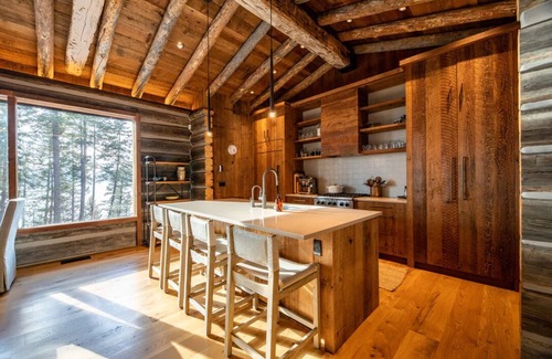 Woods Bay Haus | Camp Milson - Flathead Lake 10 BD Retreat w Private Lake Access, 8 acres