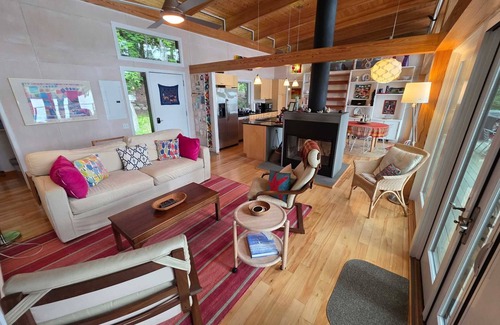 Mount Desert Hütte | Camp Shulman - elegant new cottage on Long Pond