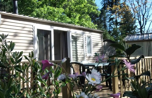 Saint-Jean-du-Gard Kabine | Camping des Sources*** - Super Comfort 3 room chalet 5 people Air-conditioned