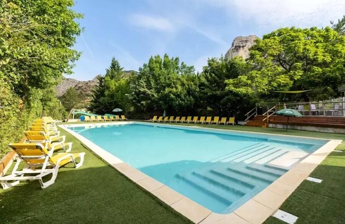 Orpierre Haus | Campsite Les Princes d'Orange * - Mobil home Comfort - 2 bedrooms 4 people