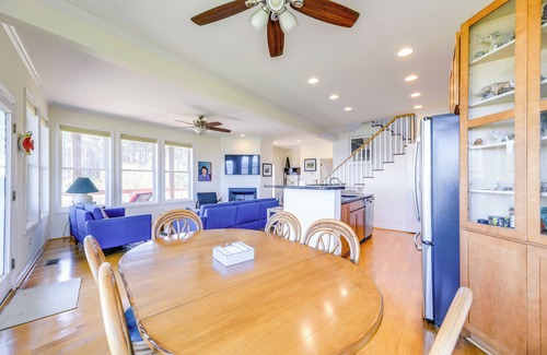 Hobucken Haus | Canoe & Dock: Boater's Paradise on Pamlico River!