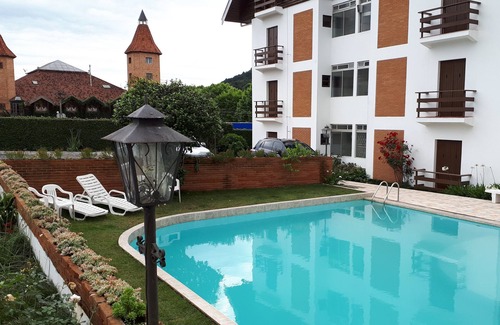 Vila Iara Wohnung | Capivari Charme und Komfort mit schöner Aussicht