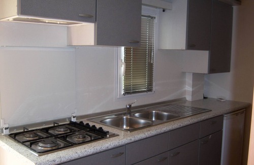 Palazzuolo sul Senio Wohnmobilvermietung | Caravana "Le Sorgenti - Mobile Home 55" con vistas a la montaña, jardín y aire acondicionado