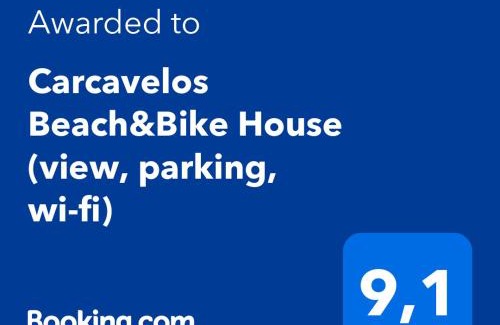 Cascais Wohnung | Carcavelos Beach&Bike House (view, parking, wi-fi)